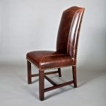 Leather Dining Room Chairs With Nailheads J80S On Brilliant Home