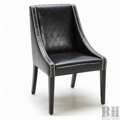Mocha Brown Leather Nailhead Dining Chair Wholesale Bright Home For Chairs  With Nailheads Inspirations 2