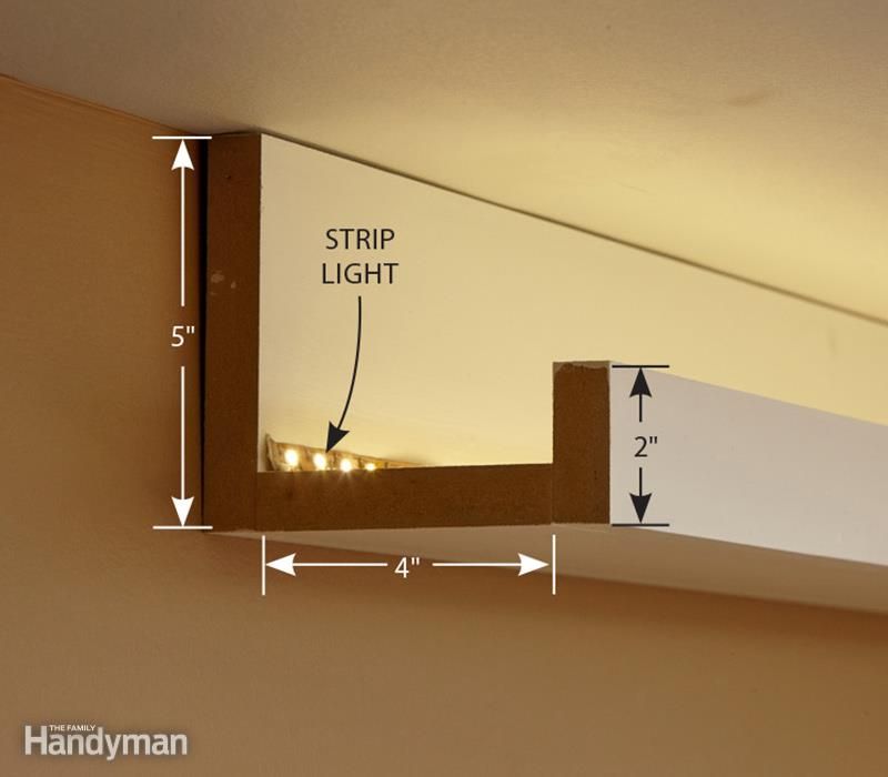 How to Install Elegant Cove Lighting | The Family Handyman More