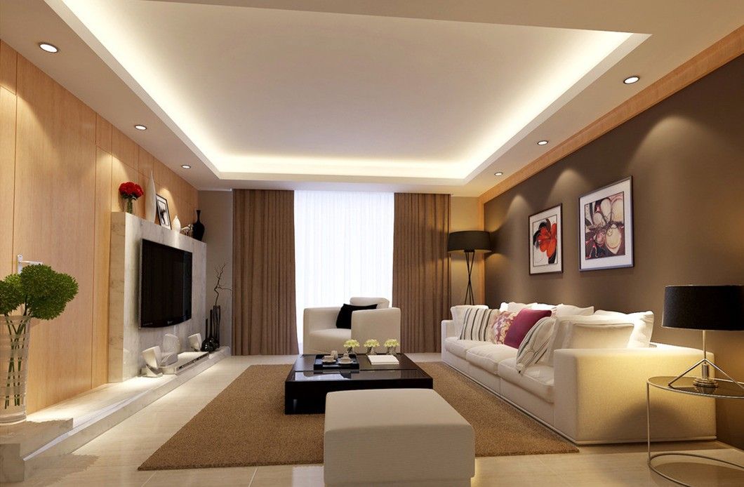 Check Out Living Room Lighting Ideas Pictures.Living room is also often  used to put some arts or your family photo at its wall. These decorative  things are