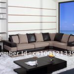 Modern furniture / living room fabric/ bond leather sofa/ sectional / corner  sofa