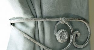 Metal Antler Curtain Tie Backs