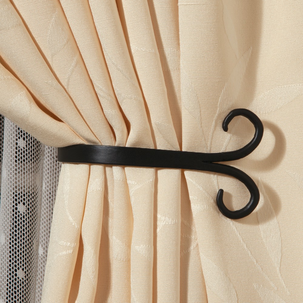 Scroll Curtain Tiebacks Set