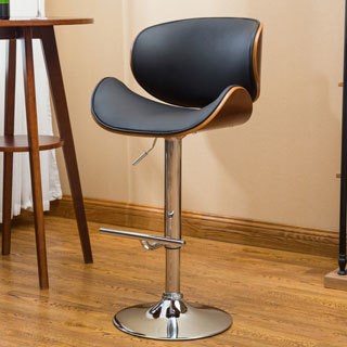 Strick & Bolton Lega Modern Adjustable Swivel Barstool