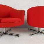 Contemporary Swivel Lounge Chairs