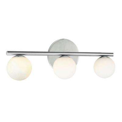 Ferrol 3-Light Satin Nickel Wall Light