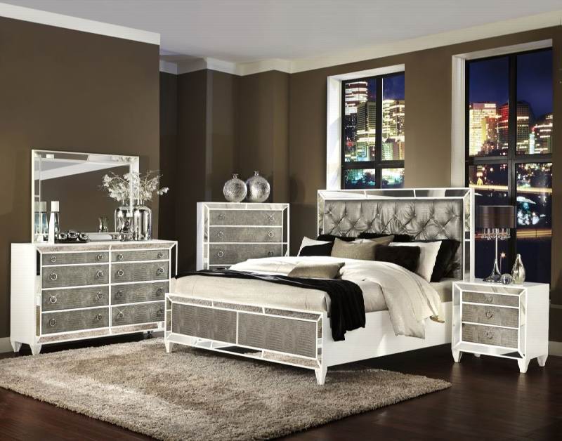 Glass Bedroom Furniture Mirrored Glass Bedroom Furniture