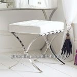Barcelona Dressing Table Stool - Buy Modern Mirrored Furnitured