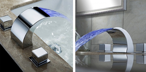 Cool and modern bathroom sink faucets