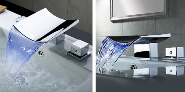 Cool and modern bathroom sink faucets