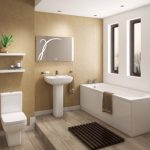 Modern bathroom suites - Contemporary Shower Bath, Basin & Toilets