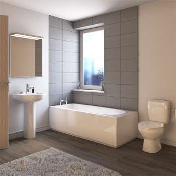 Melbourne Complete Bathroom Suite | OBPACK186 | Modern