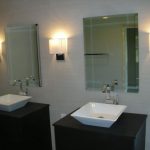 extraordinary bathroom sconces chrome wall sconce candle holder lamp  lighten and sink faucet white mirrors modern