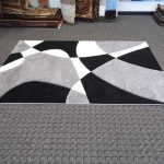 contemporary wool rugs grey carpet on the floor living room decoration gray black  white shag rugs