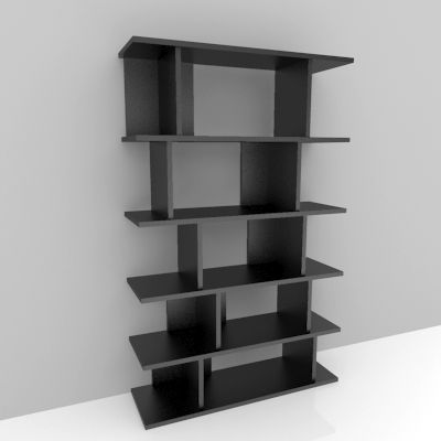 Modern Book case 3D Model / Display Stand 3D Model Click to Download: http: