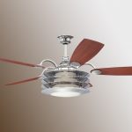 Contemporary Ceiling Fan With Bright Light All Contemporary Design  Regarding New Property Ceiling Fans With Bright Lights Remodel
