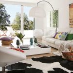 Youthful White Living Room Decor