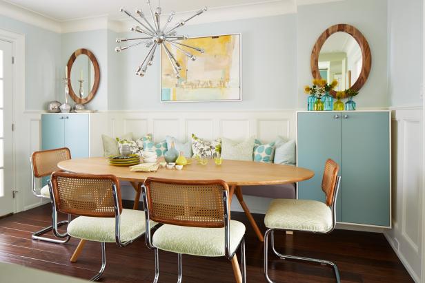 Mid-Century Modern Dining Room From Sarah Sees Potential