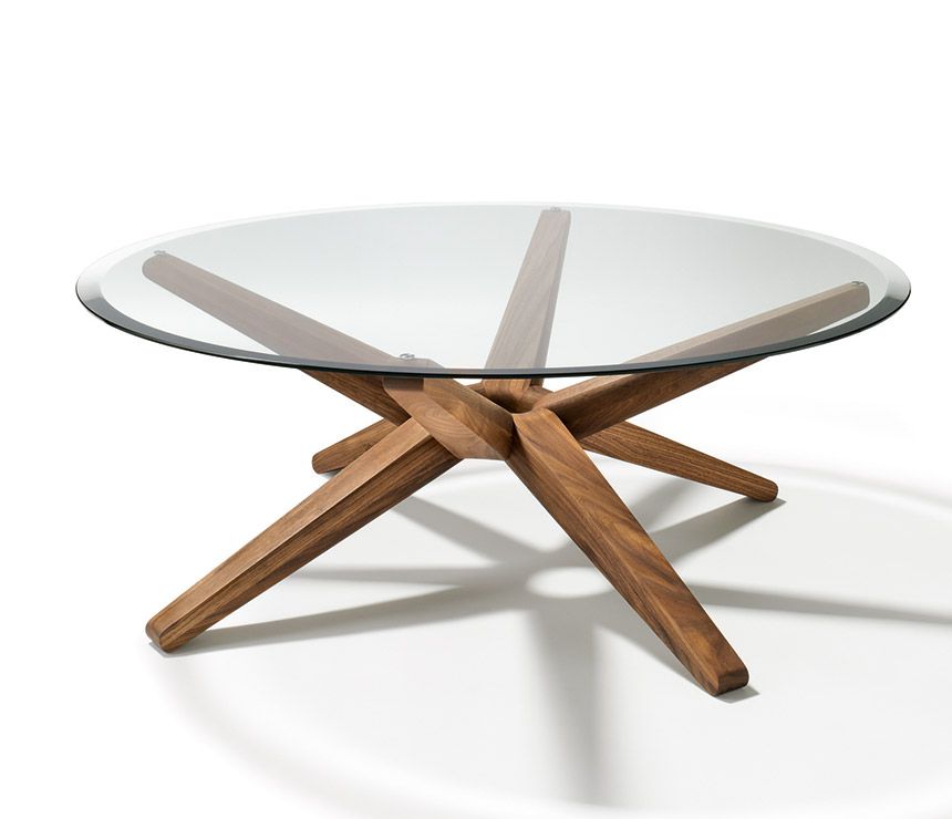 Luxury Modern Glass Coffee Table - Team7 Stern - Wharfside Furniture