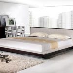 Modern Platform King Bed Frame Idea
