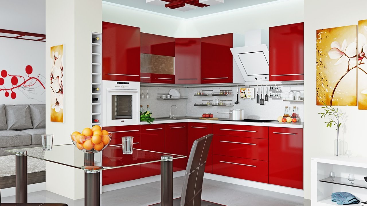 Compact modern kitchen | Small kitchen design for small space