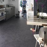 linoleum flooring - basement Novilon Fusion Fusion 5704 Lava voor  bespreekkamer | ° Eldhús ° | Flooring, Kitchen flooring, Linoleum flooring