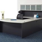 Executive Office Furniture Set Design Ideas with Modern Desk Set and  Beautiful Drawer also Comfortable Black Swivel Chair Smart Decor Inspiration