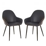 Amazon.com: Glitzhome Modern Arm Chairs Dining Living Restaurant