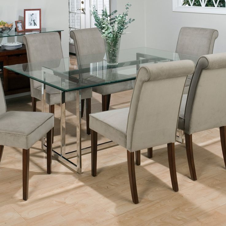 Round Glass Dining Table With Chairs Dining Room Chairs For Glass Table  Round Glass Dinette Sets