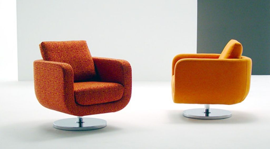 modern swivel chairs for living room | Modern Retro Swivel Chairs