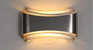 Modern led wall lights for bedroom study room Stainless steel+Hardware 5W  home decoration wall lamp free shipping