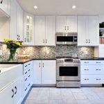 Kitchen Design White Cabinets Simple Designs With Black And Surripui  Awesome All About Home Pictures Kitchens