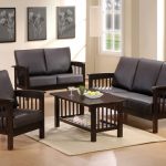 mapajunction.com | small living room with black wooden sofa sets