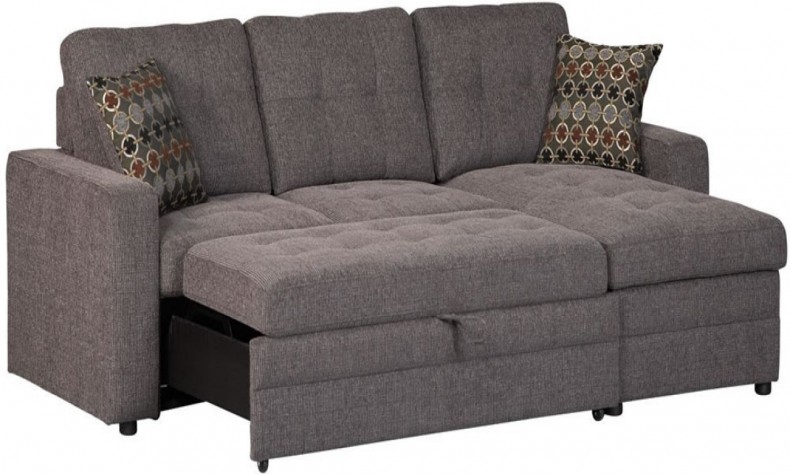 Save space and money with modular
  sectional sleeper sofa