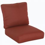 Tobago 23.25 x 25 Outdoor Chair Cushion in Standard Burgundy