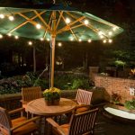 Inexpensive Party Lights Give Patio a Festive Feel