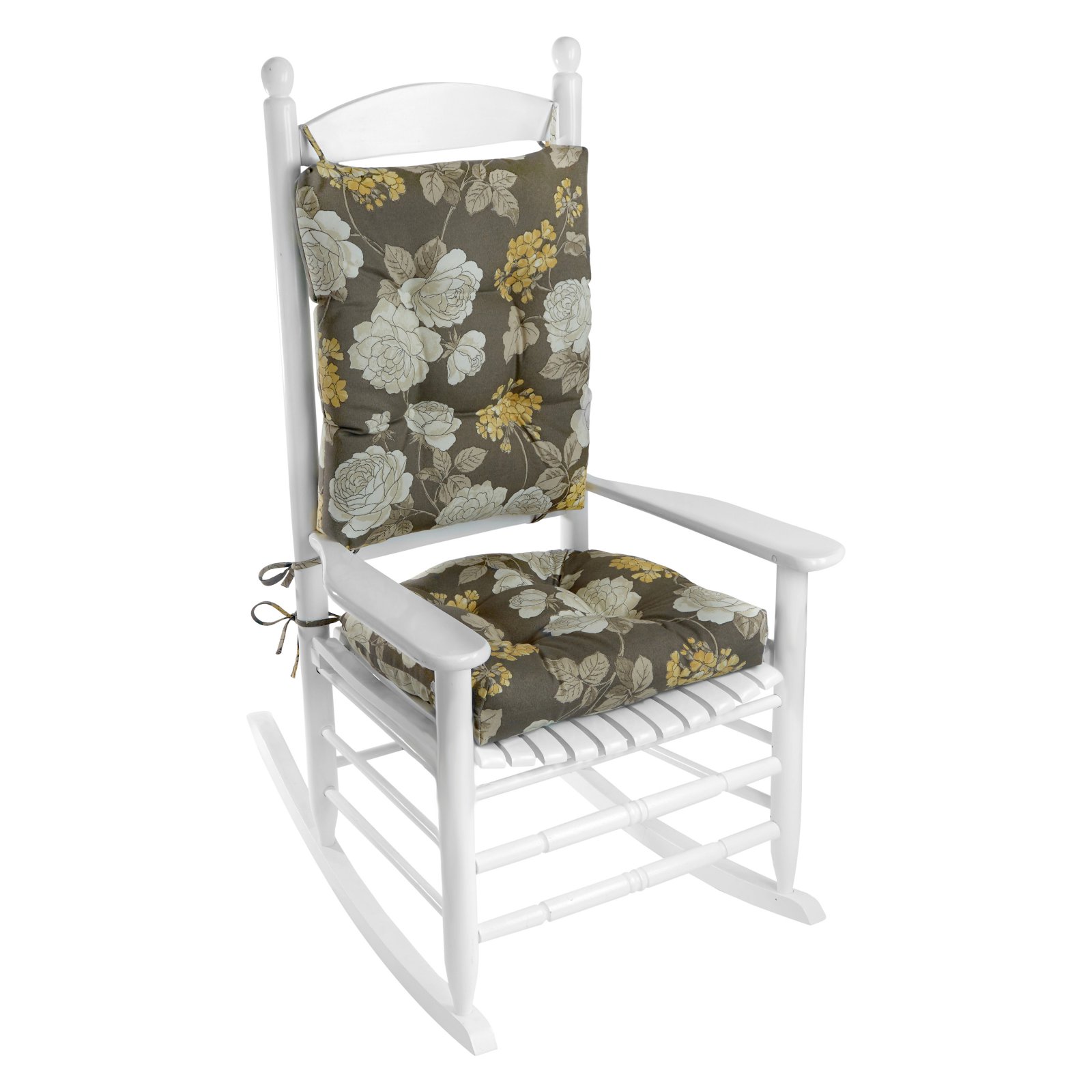Klear Vu Easy Care 2 Piece Outdoor Rocking Chair Cushion Set