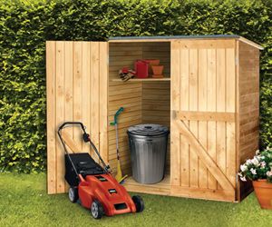Outdoor Wood Storage Shed - Diamond Resource in Goffstown NH
