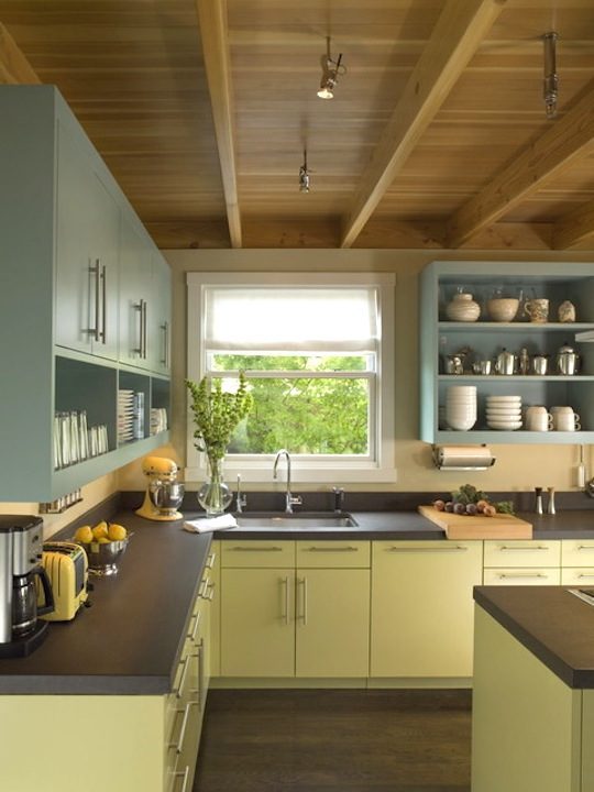 How to paint laminate kitchen cabinets