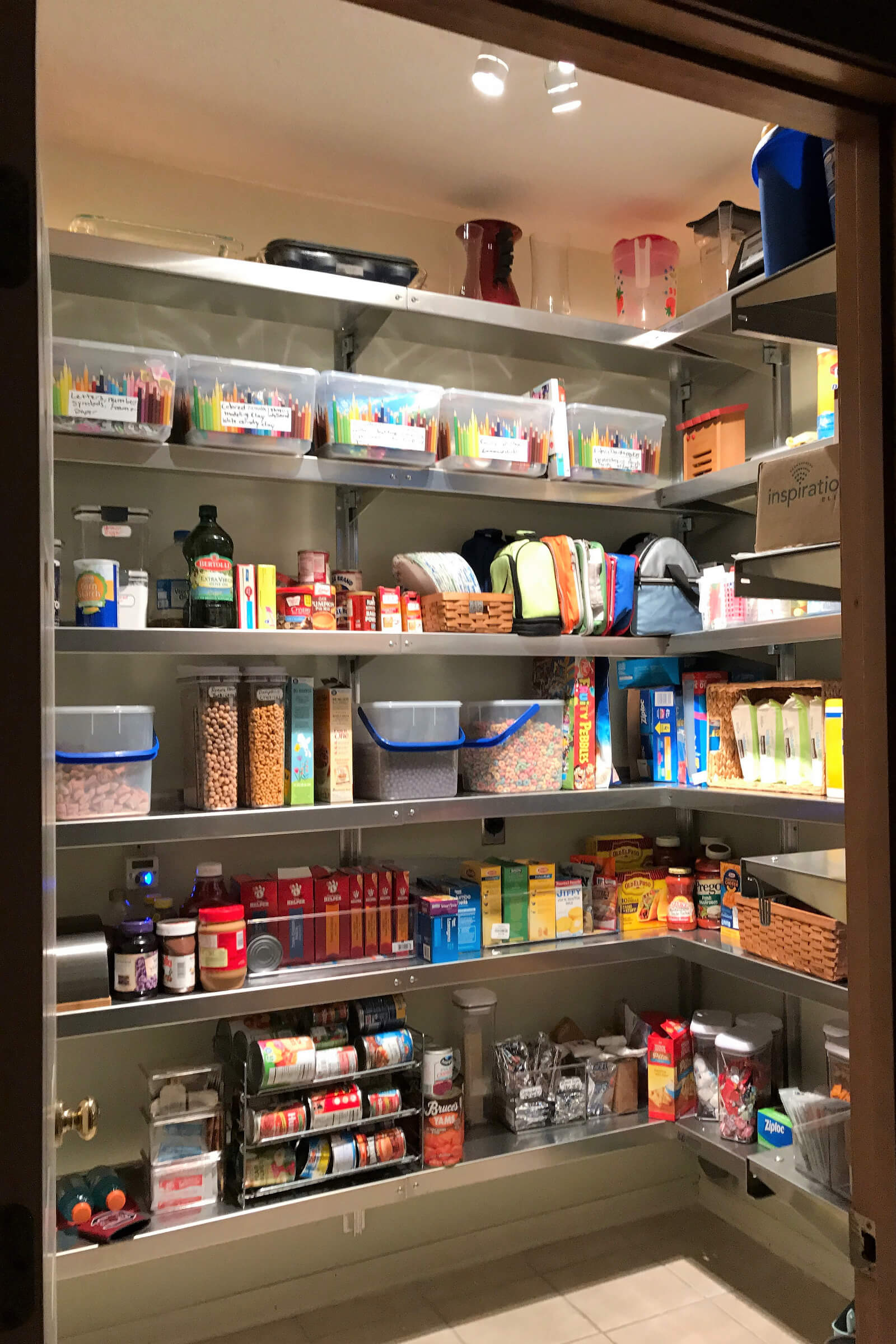 Kitchen Pantry Shelving by E-Z Shelving Systems