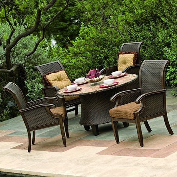 Patio, Wonderful Round Outside Table And Chairs Dining Room Patio Deck  Tables: Stunning Deck