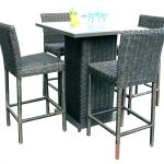 patio bar table sets outdoor bar height table and chairs bistro set outdoor bar  height stunning