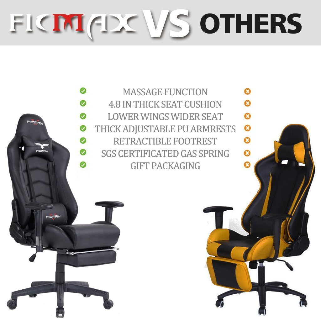 Ficmax FX-007 Ergonomic High-back PC Gaming Chair