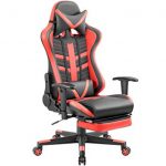 Homall Gaming Chair Ergonomic High-Back Racing Chair Pu Leather Bucket Seat, Computer Swivel