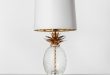 Glass Pineapple Table Lamp Brass - Opalhouse™