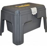 STEP STOOL WITH STORAGE COMPARTMENT-SYDNEYCLEANINGSUPPLIES