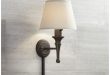 Braidy Bronze Plug-in Wall Sconce with Cord Cover