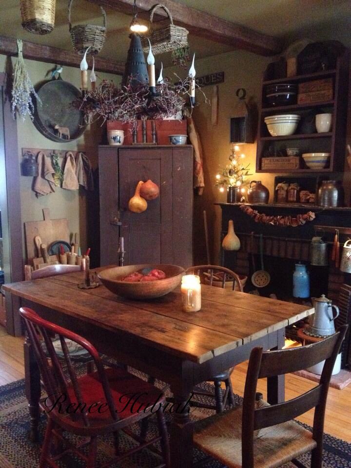 130+ Best Ideas Primitive Country Kitchen Decor | Primitive, Country  Kitchen Decor | Primitive kitchen, Country kitchen, Kitchen decor