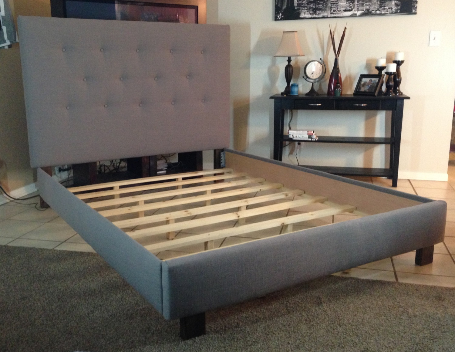 Bed Frame And Headboard Install