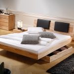 Queen Twin Platform Bed with Storage Drawers